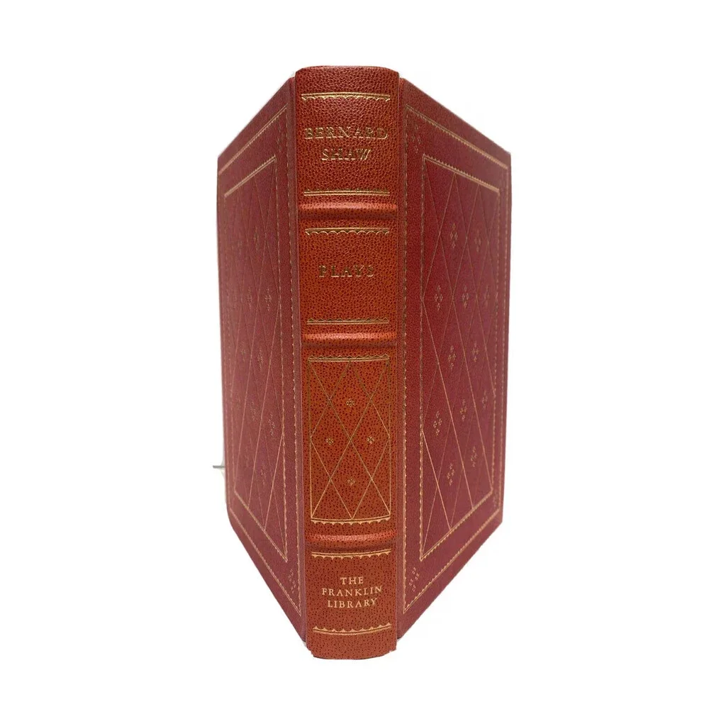 Anthology Of Plays By Shaw 1979 Great Books Leather Bound Franklin Mint